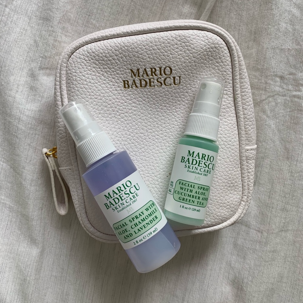 Mario Badescu Spray Set w/ Beauty Bag